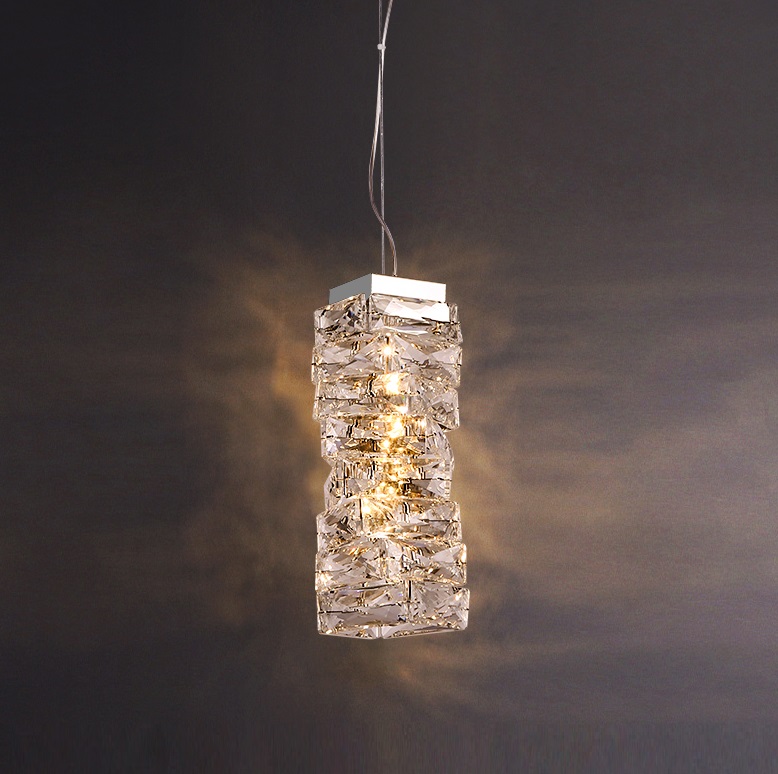 Светильник DZN-13719 РОМ ` D120*120/H270+1500/1/LED/12W/4000K