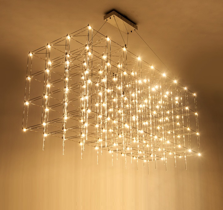 Светильник DZN-68781 МАТ.РОМ ` 1200*600*600/H600+6000/1/LED/.W/4000K трос 4м SELENA 25-04