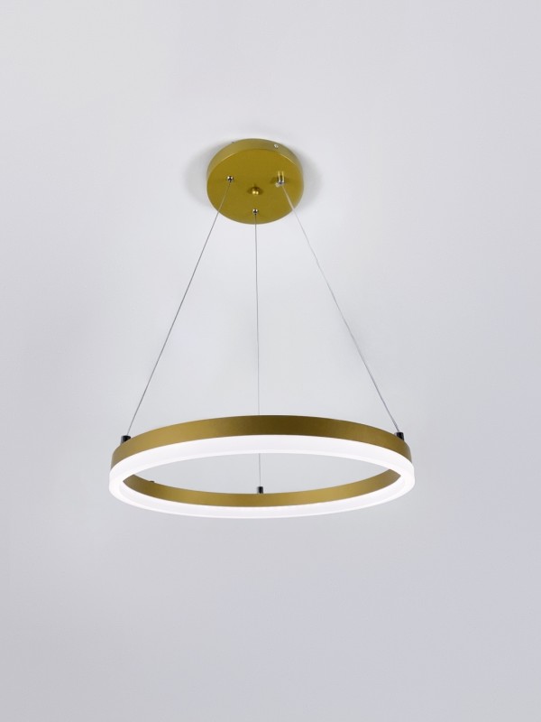 Светильник SPFD-3360 GOLD / ЗОЛОТО ПЛАСТИК ` D400/H1200/1/LED/6W SPFD21-10