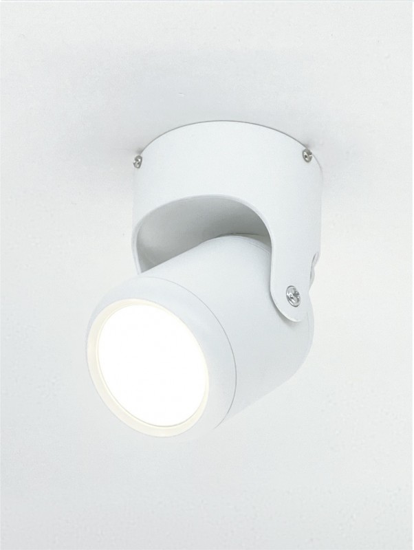 ** Светильник IL.4060.0020 WT Белый ` Aluminium D80/H133/1/GU10/50W SPF10 BNS (без ламп)