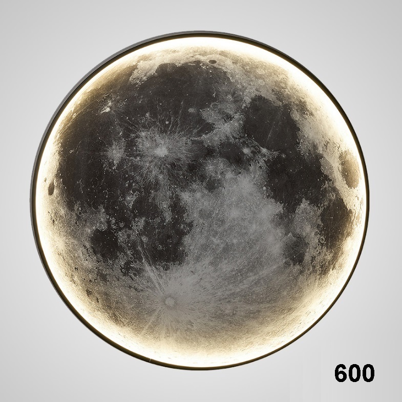 Светильник DZN-12570 ЧЕРНЫЙ ` D600/H40/1/LED/25W/4500K COSMOS-MOON 24-09 VST