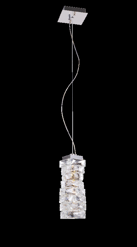 2505R/20W CHR+CL (1/10) Люстра NW (12W)